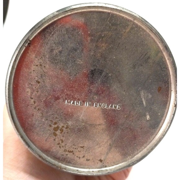 Cadbury Candies Milk Can Style Tin Countryside Vintage Pastoral Cows Patina - Picture 6 of 8